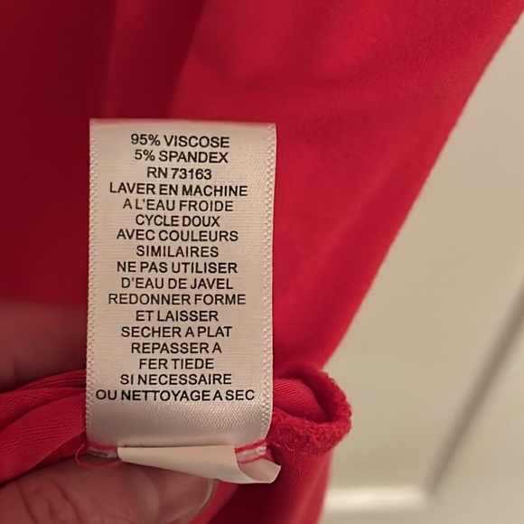 Cable & Gauge sexy button shoulder pink top, size M - Picture 5 of 5